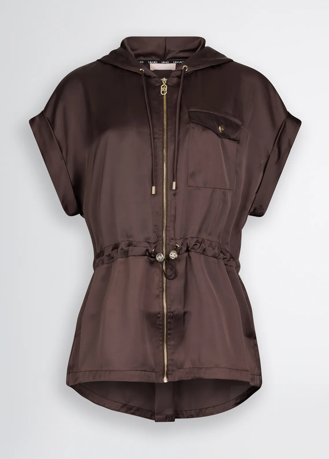 Liu Jo Chaqueta Better de raso-Mujer Ropa Deportiva|Chaquetas