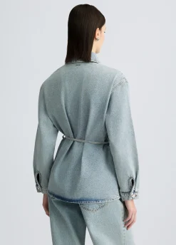 Liu Jo Chaqueta sobrecamisa de denim-Mujer Chaquetas
