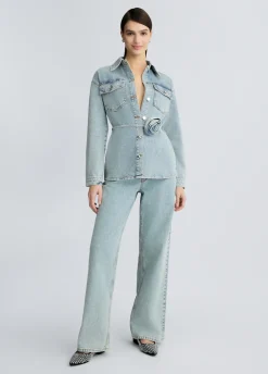 Liu Jo Chaqueta sobrecamisa de denim-Mujer Chaquetas