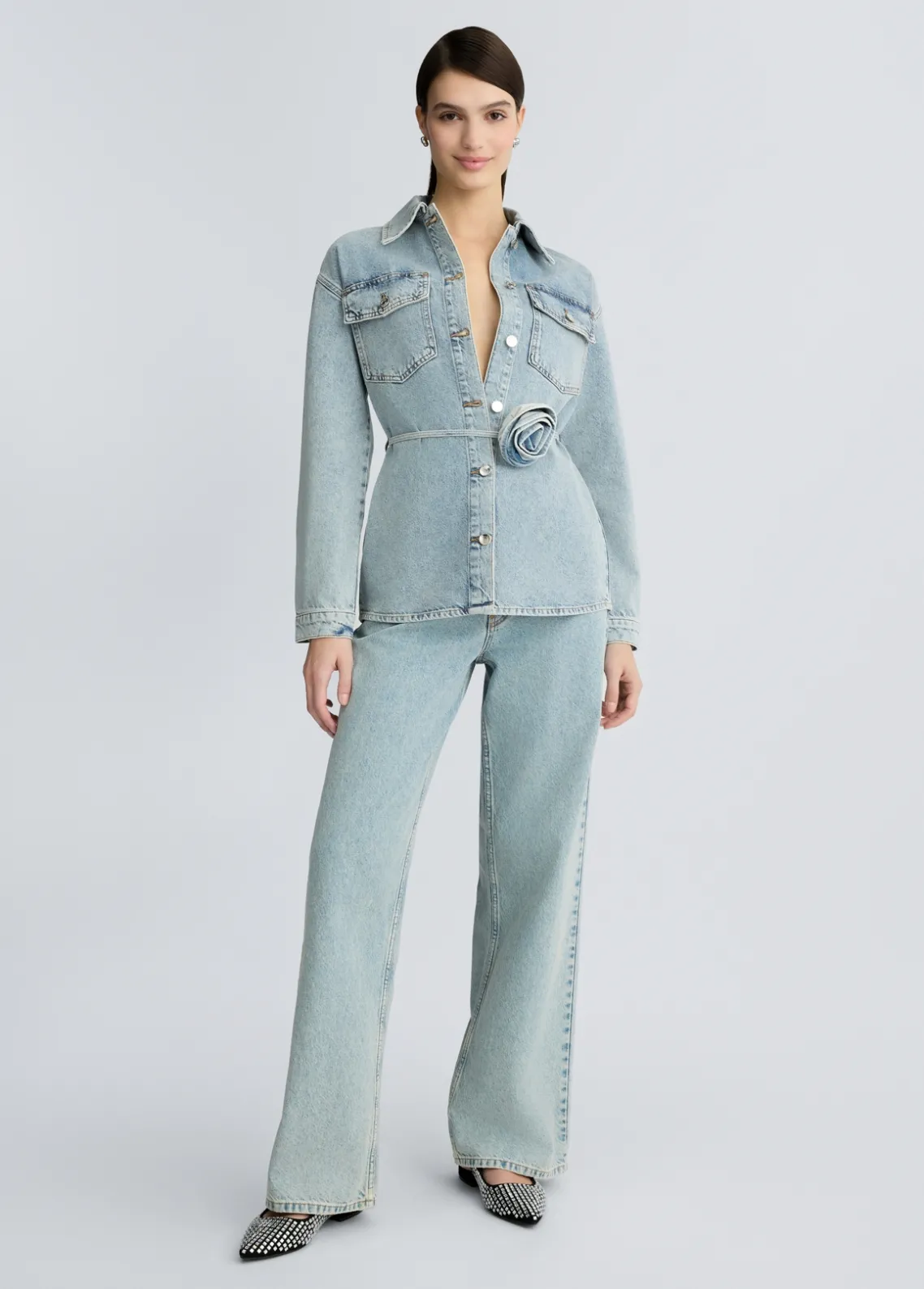 Liu Jo Chaqueta sobrecamisa de denim-Mujer Chaquetas