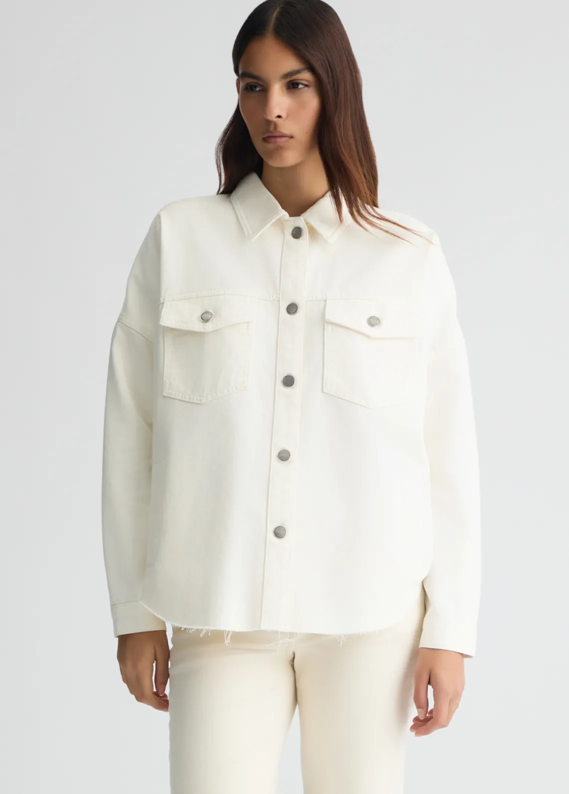 Liu Jo Chaqueta sobrecamisa de denim-Mujer Abrigos Y Chalecos|Chaquetas