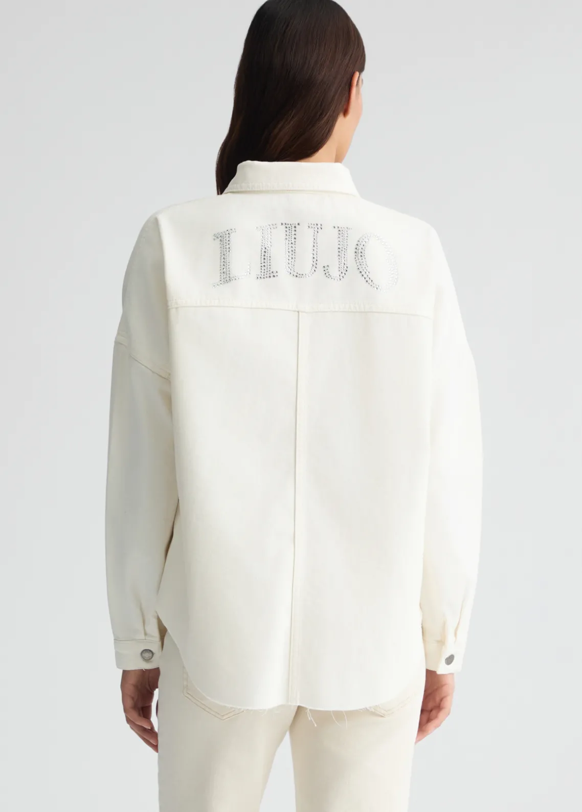 Liu Jo Chaqueta sobrecamisa de denim-Mujer Abrigos Y Chalecos|Chaquetas