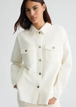 Liu Jo Chaqueta sobrecamisa de denim-Mujer Abrigos Y Chalecos|Chaquetas