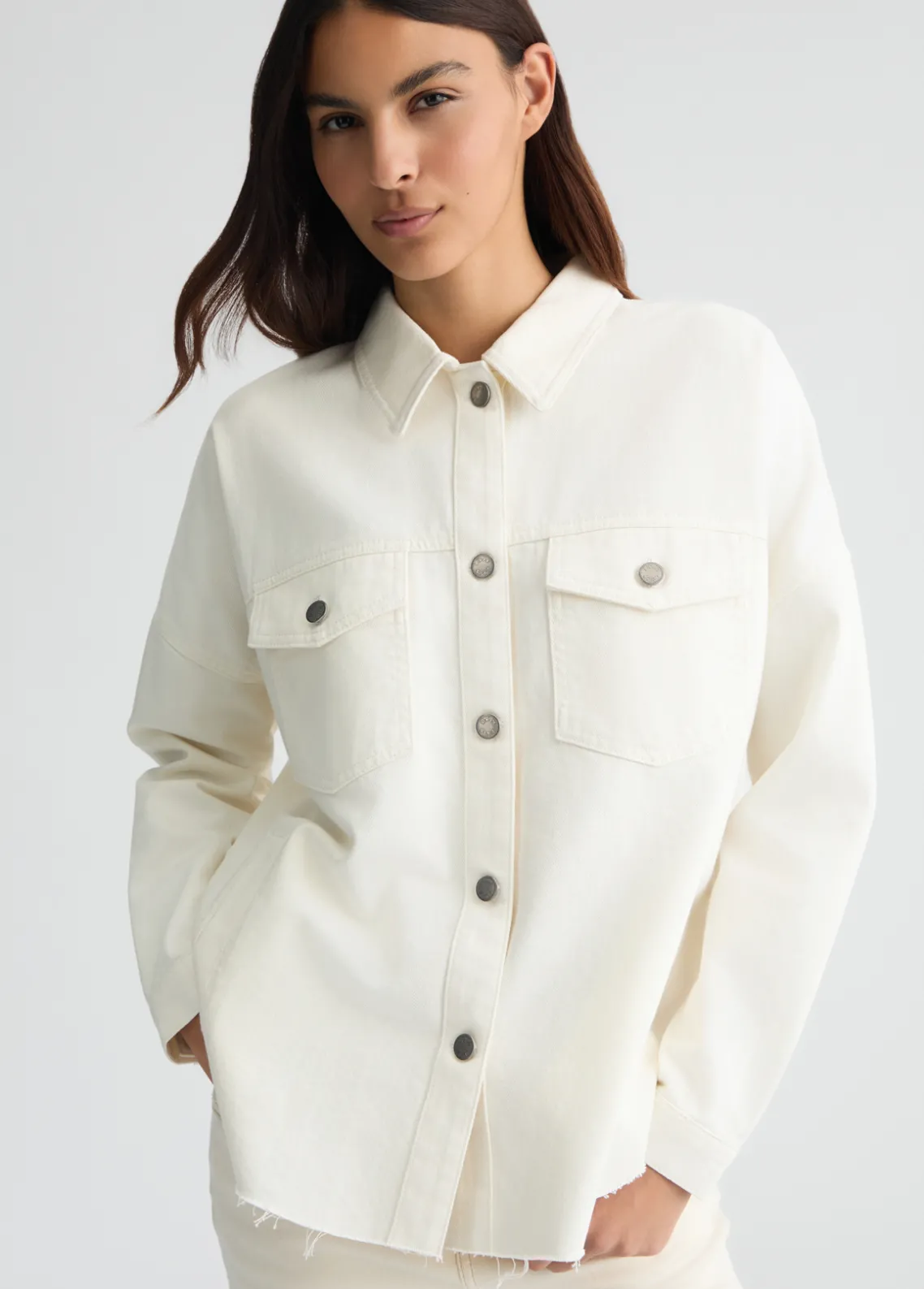 Liu Jo Chaqueta sobrecamisa de denim-Mujer Abrigos Y Chalecos|Chaquetas