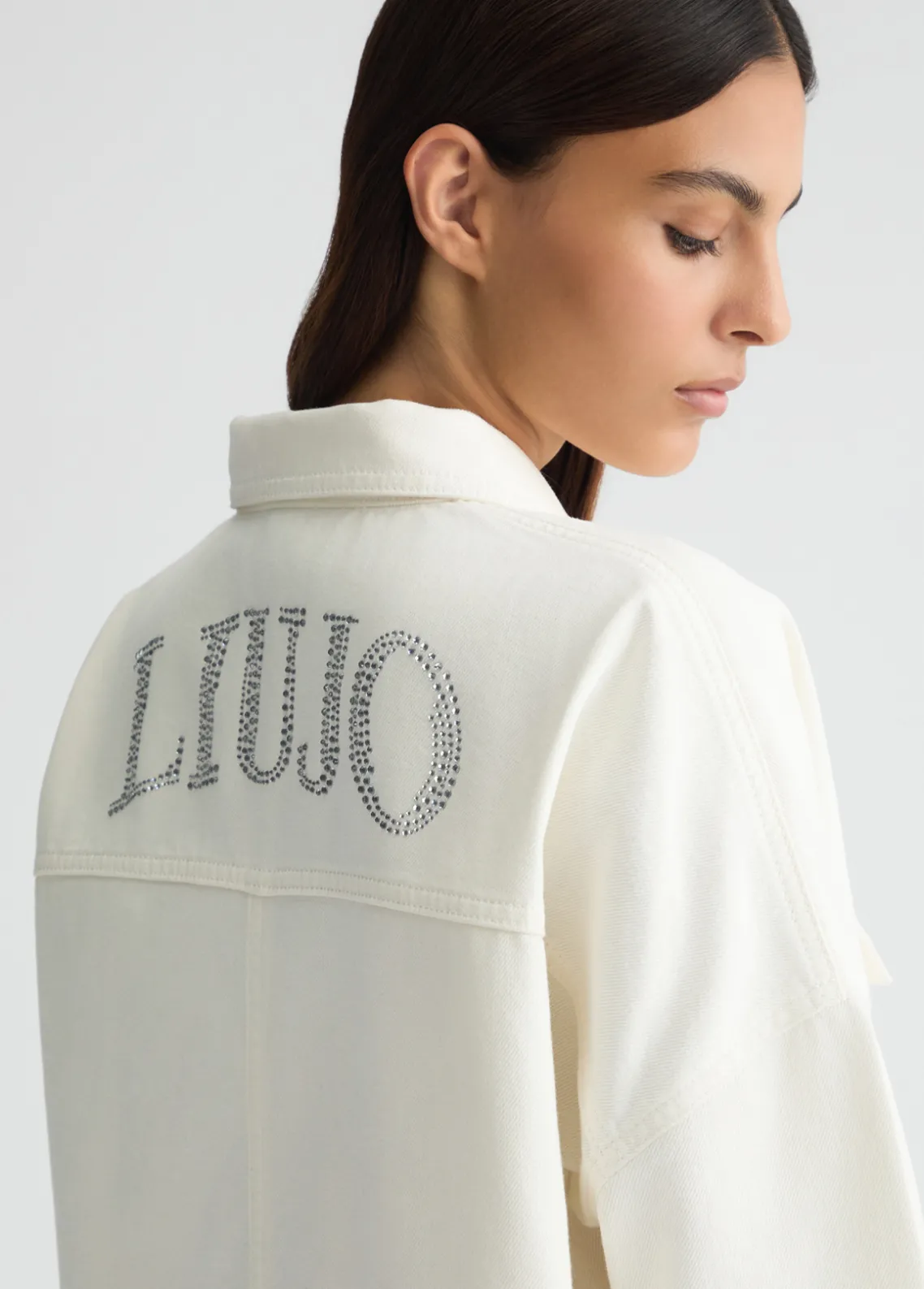 Liu Jo Chaqueta sobrecamisa de denim-Mujer Abrigos Y Chalecos|Chaquetas