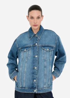 Liu Jo Chaqueta vaquera-Mujer Abrigos Y Chalecos