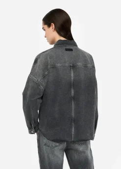 Liu Jo Chaqueta vaquera con strass-Mujer Chaquetas