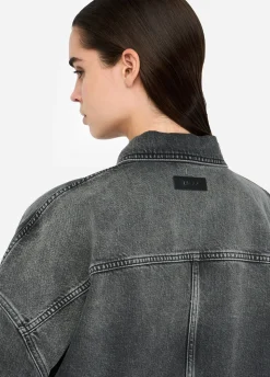 Liu Jo Chaqueta vaquera con strass-Mujer Chaquetas
