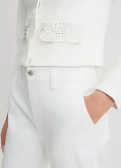 Liu Jo Chaqueta vaquera con strass-Mujer Chaquetas
