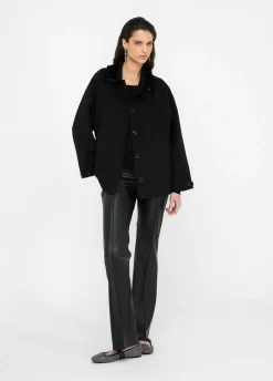 Liu Jo Chaquetón de lana-Mujer Abrigos Y Chalecos