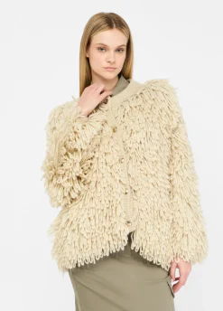 Liu Jo Chaquetón de lana-Mujer Abrigos Y Chalecos