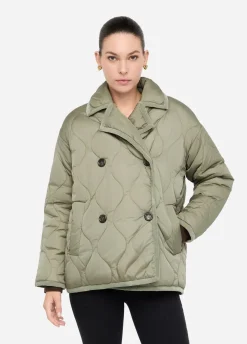Liu Jo Chaquetón de nailon acolchado-Mujer Abrigos Y Chalecos