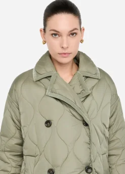 Liu Jo Chaquetón de nailon acolchado-Mujer Abrigos Y Chalecos