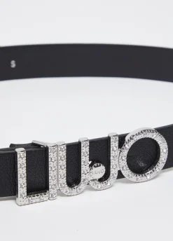 Liu Jo Cinturón con hebilla con logotipo-Mujer Cinturones