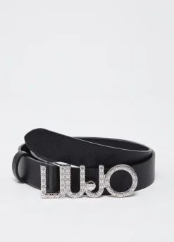 Liu Jo Cinturón con hebilla con logotipo-Mujer Cinturones