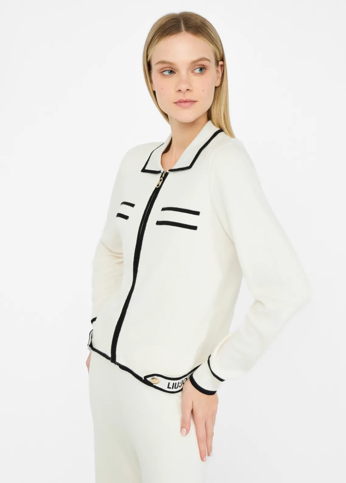 Liu Jo Cárdigan con cremallera-Mujer Ropa Deportiva|Cárdigans Y Jerséis