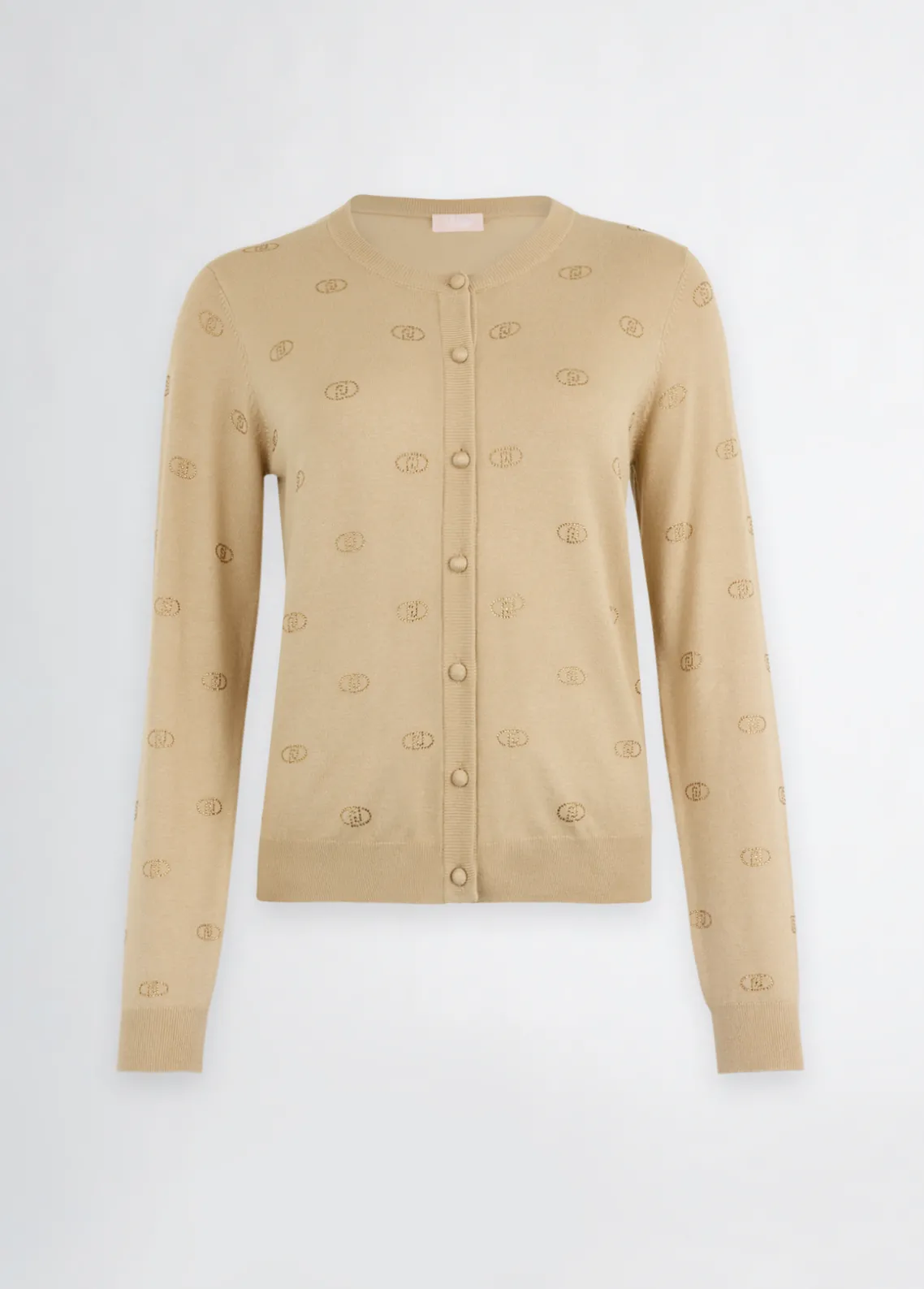 Liu Jo Cárdigan con logotipo y strass-Mujer Cárdigans Y Jerséis