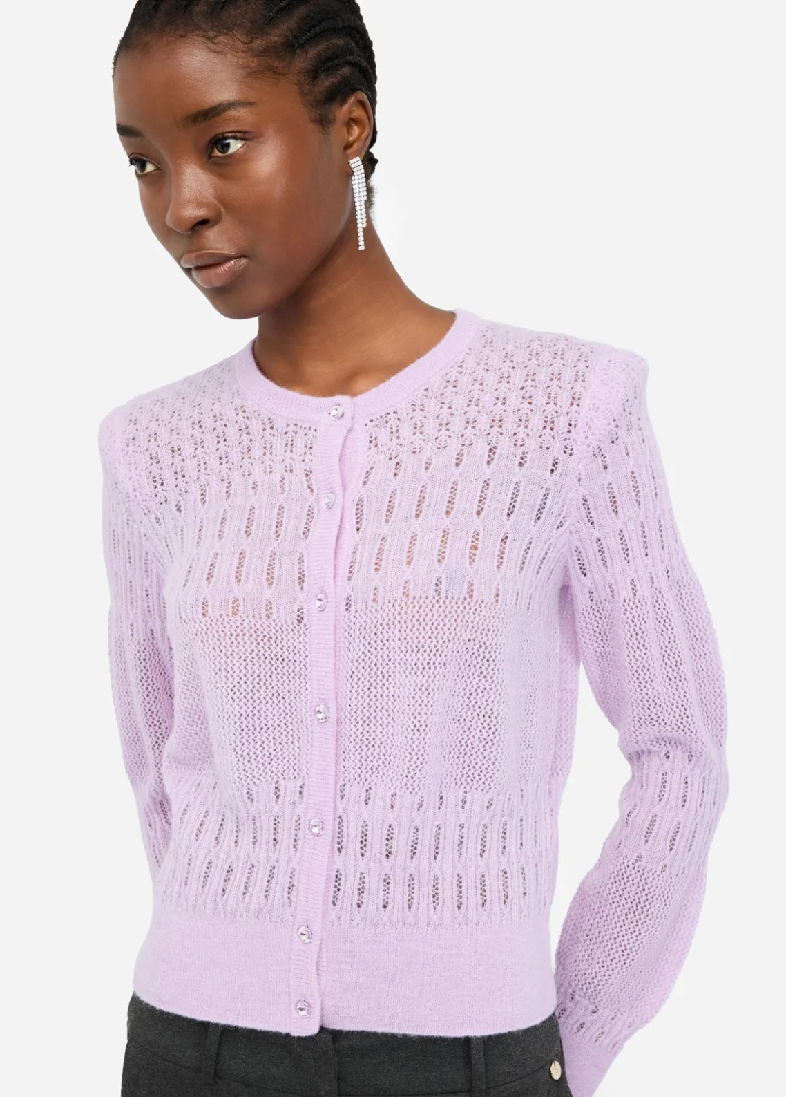Liu Jo Cárdigan de lana y alpaca-Mujer Cárdigans Y Jerséis