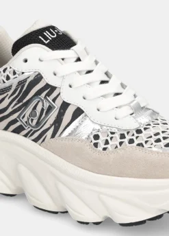 Liu Jo Deportivas gruesas con estampado animal-Mujer Sneakers