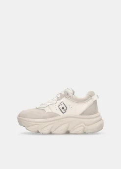 Liu Jo Deportivas gruesas de ante y malla-Mujer Sneakers