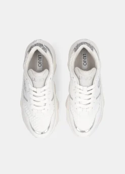 Liu Jo Deportivas gruesas de piel y brillos-Mujer Sneakers