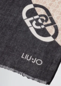 Liu Jo Estola color-block-Mujer Bufandas Y Pañuelos