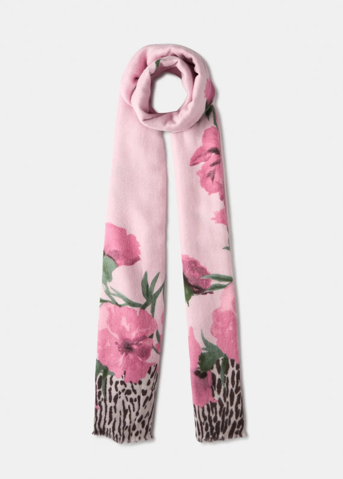 Liu Jo Estola con estampado animal floral-Mujer Bufandas Y Pañuelos