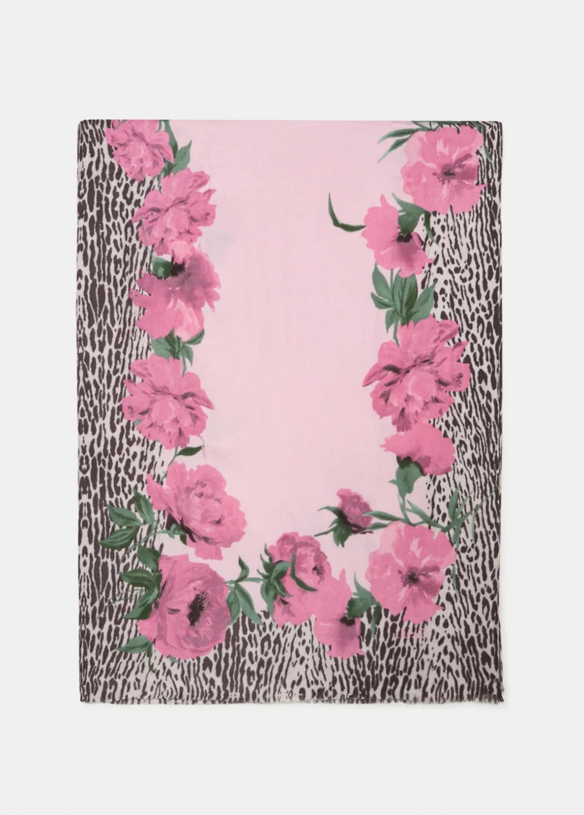 Liu Jo Estola con estampado animal floral-Mujer Bufandas Y Pañuelos