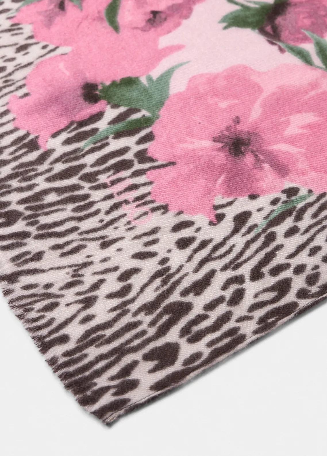 Liu Jo Estola con estampado animal floral-Mujer Bufandas Y Pañuelos