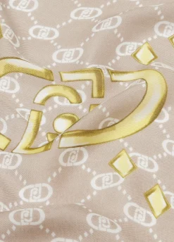Liu Jo Estola con logo-Mujer Bufandas Y Pañuelos