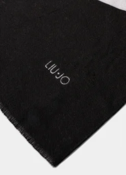 Liu Jo Estola con logotipo-Mujer Bufandas Y Pañuelos