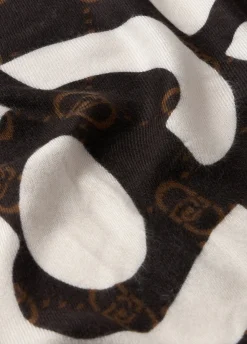 Liu Jo Estola con logotipo-Mujer Bufandas Y Pañuelos