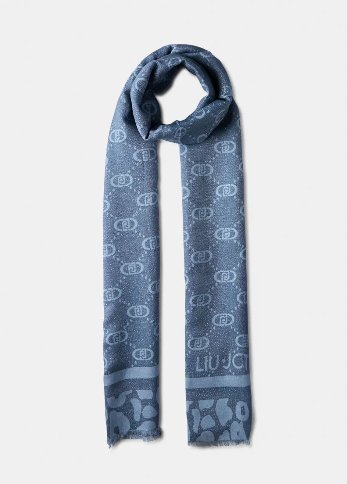 Liu Jo Estola con logotipo-Mujer Bufandas Y Pañuelos