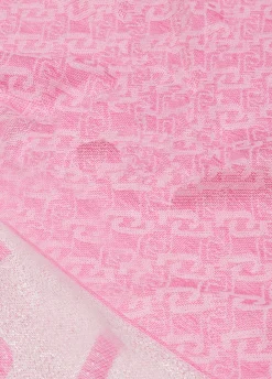 Liu Jo Estola con logotipo jacquard-Mujer Bufandas Y Pañuelos