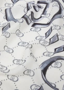 Liu Jo Estola con logotipo monograma-Mujer Bufandas Y Pañuelos
