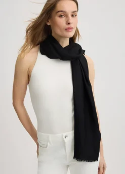 Liu Jo Estola con monograma jacquard-Mujer Bufandas Y Pañuelos