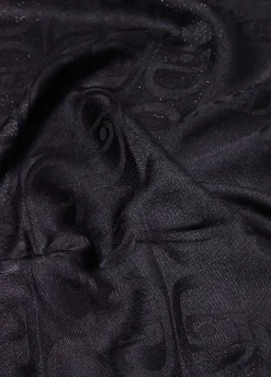 Liu Jo Estola con monograma jacquard-Mujer Bufandas Y Pañuelos