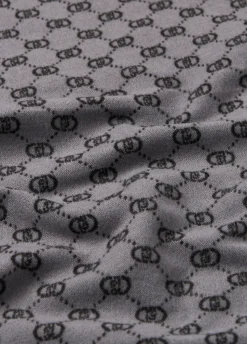 Liu Jo Estola jacquard con logotipo-Hombre Bufandas Y Gorros