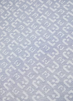 Liu Jo Estola jacquard con logotipo-Mujer Bufandas Y Pañuelos