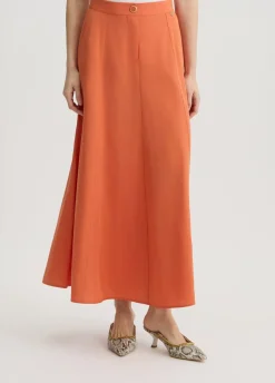 Liu Jo Falda de mezcla de lino-Mujer Faldas|Tailleur