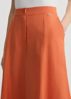 Liu Jo Falda de mezcla de lino-Mujer Faldas|Tailleur