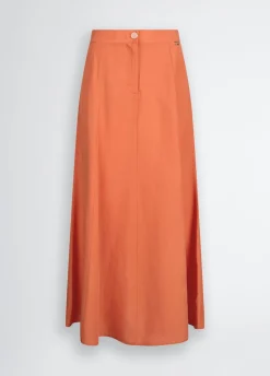 Liu Jo Falda de mezcla de lino-Mujer Faldas|Tailleur
