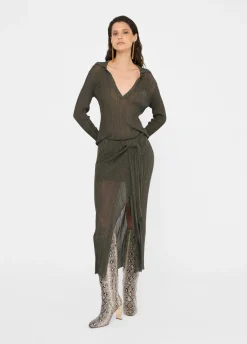 Liu Jo Falda de punto con lurex®-Mujer Faldas|Cárdigans Y Jerséis