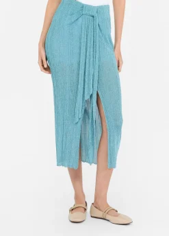 Liu Jo Falda de punto con lurex®-Mujer Faldas|Cárdigans Y Jerséis