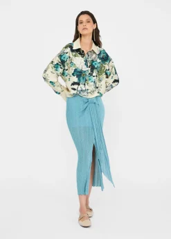 Liu Jo Falda de punto con lurex®-Mujer Faldas|Cárdigans Y Jerséis