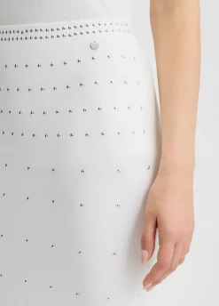 Liu Jo Falda de punto con tachuelas-Mujer Faldas