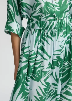 Liu Jo Falda de raso estampada-Mujer Faldas