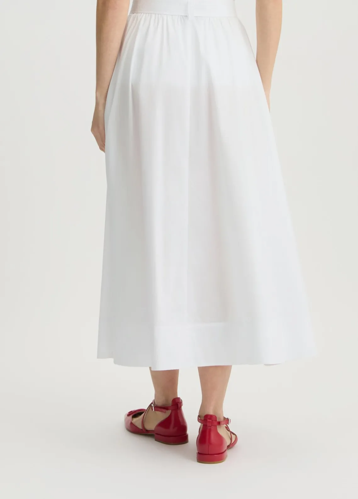 Liu Jo Falda midi con botones-Mujer Faldas