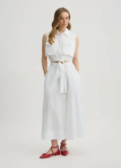 Liu Jo Falda midi con botones-Mujer Faldas