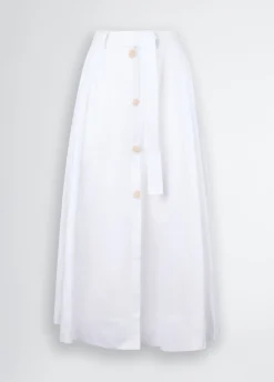 Liu Jo Falda midi con botones-Mujer Faldas